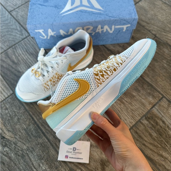 Brand New Nike JA 1 “Year of the Dragon “ Big Kids Sneakers - Picture 4 of 12